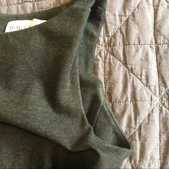 M.M. Lafleur Lydia Dress Charcoal size 4 - Picture 7 of 9